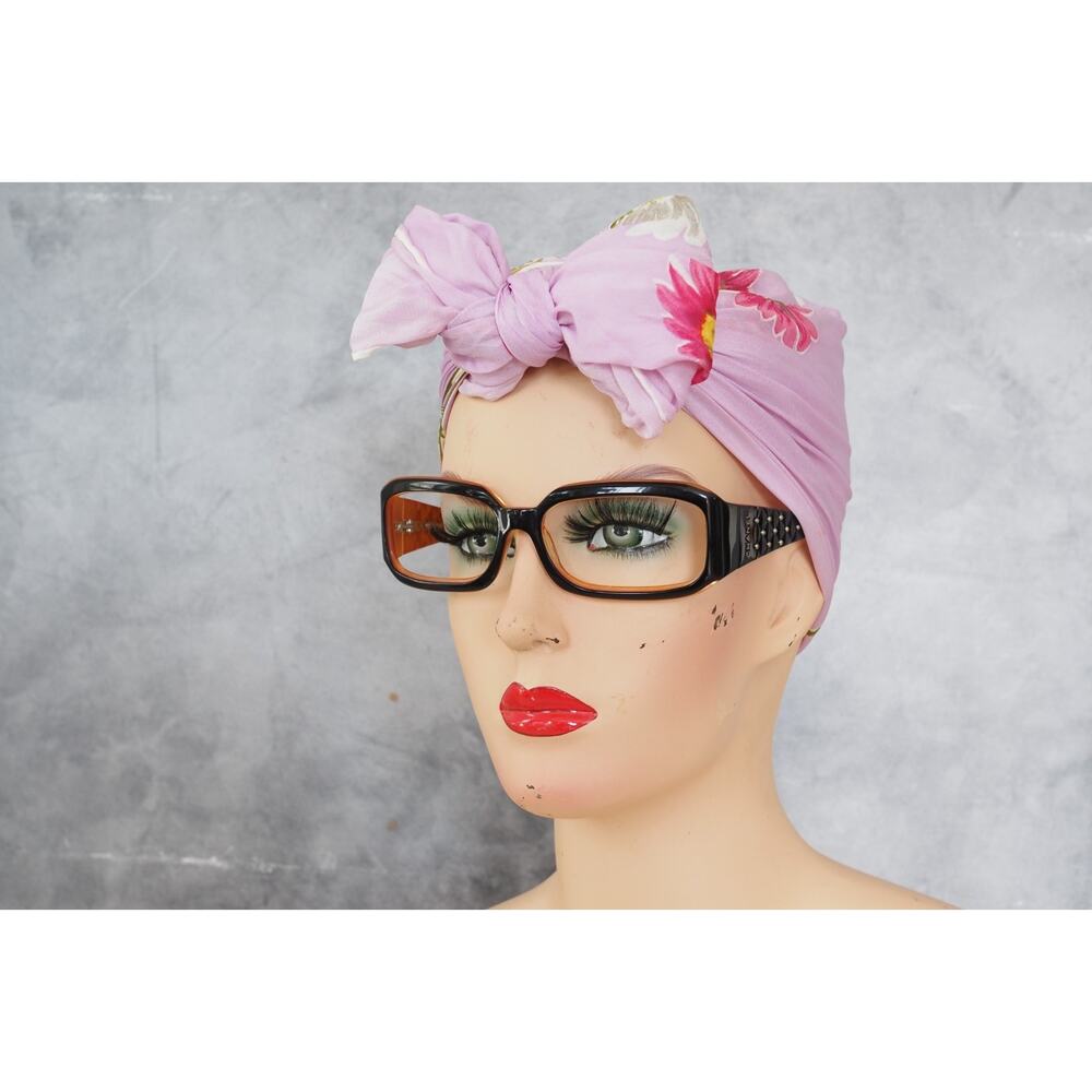 Vintage Chanel Eyeglass Quilted Made In Italy 5097 C. 839/11 Studded - Picture 4 of 16